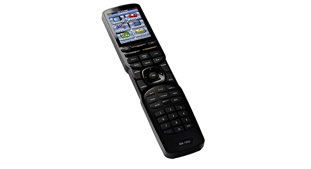 Universal remote control with touch screen